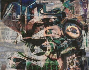 Abstract Concept, Graffiti, Street Art, Modern Concept Art download