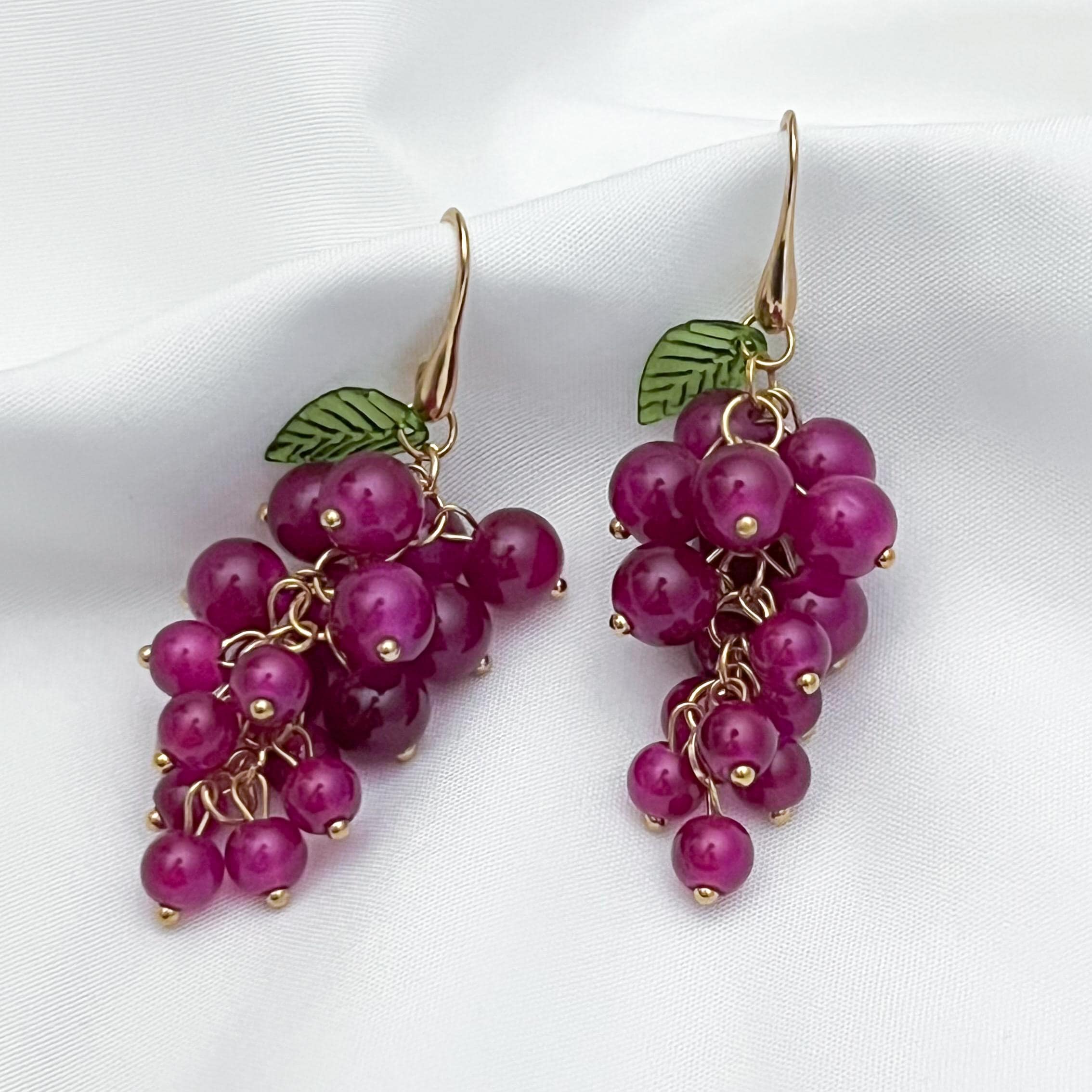 Grapes Earrings - Etsy Canada