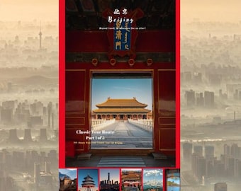 144-hours Beijing Classic Citywalk Tour Route