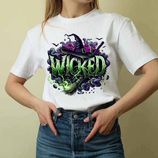 Wicked Shirt Design Digital - Etsy