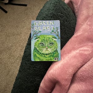 Hand-painted MTG tokens
