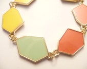 Geometric Charm Bracelet