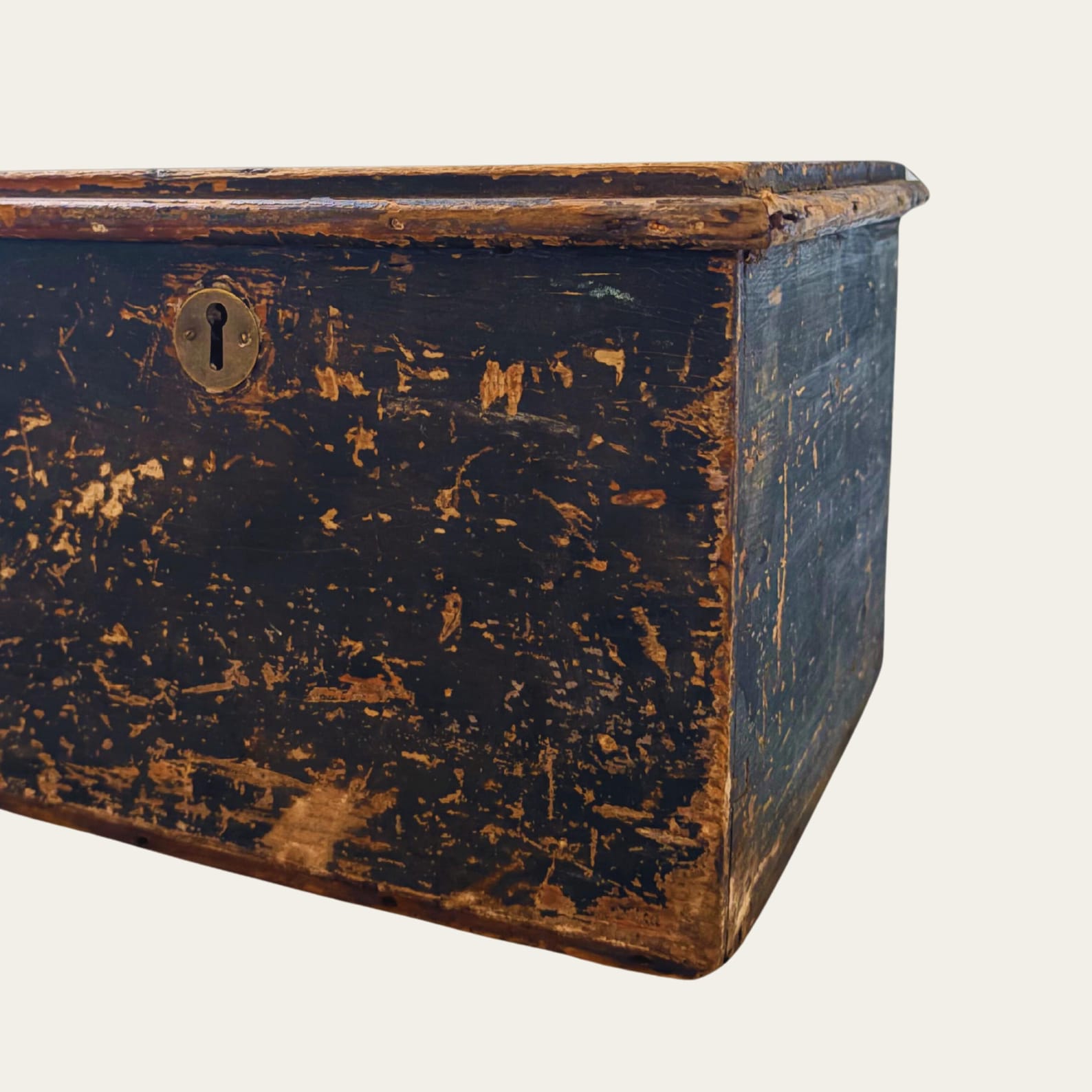 Antique Vintage Square Wooden Box - Etsy