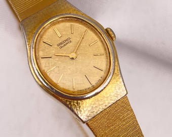 ヴィンテージ 1980年代 セイコー レディース クォーツウォッチ
