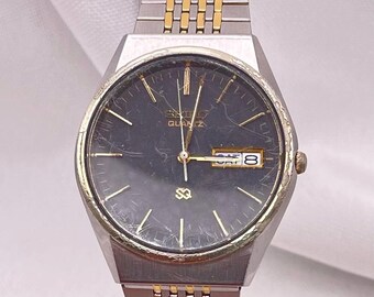 Vintage 1980s Seiko Quartz Watch, Two-tone Stainless Steel - Etsy