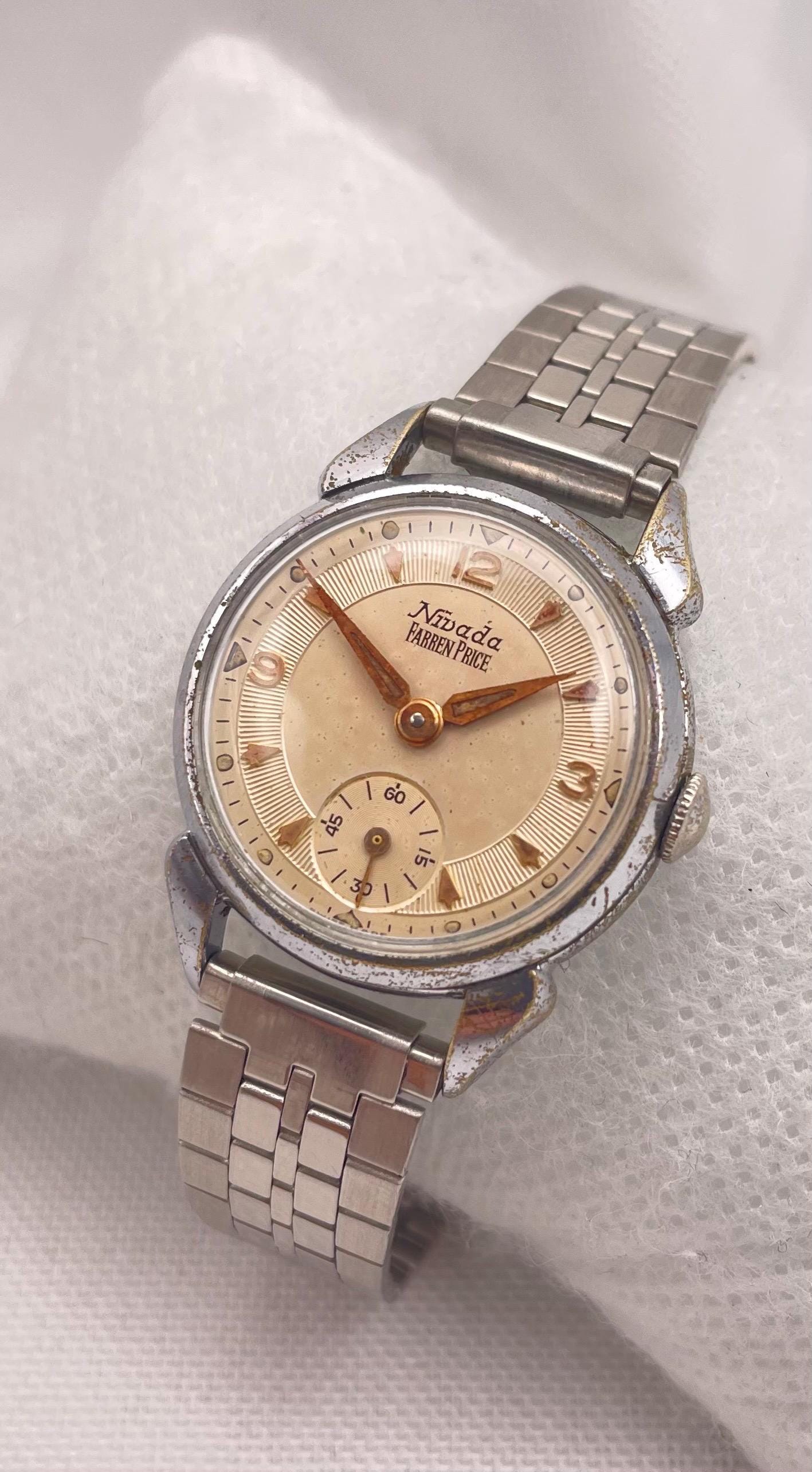 Vintage nivada watch - Etsy 日本