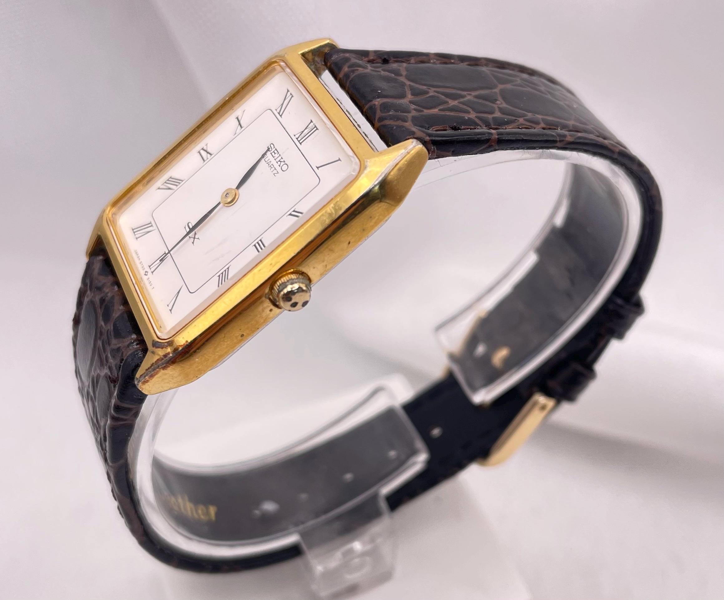 1990s Vintage Unisex SEIKO 
