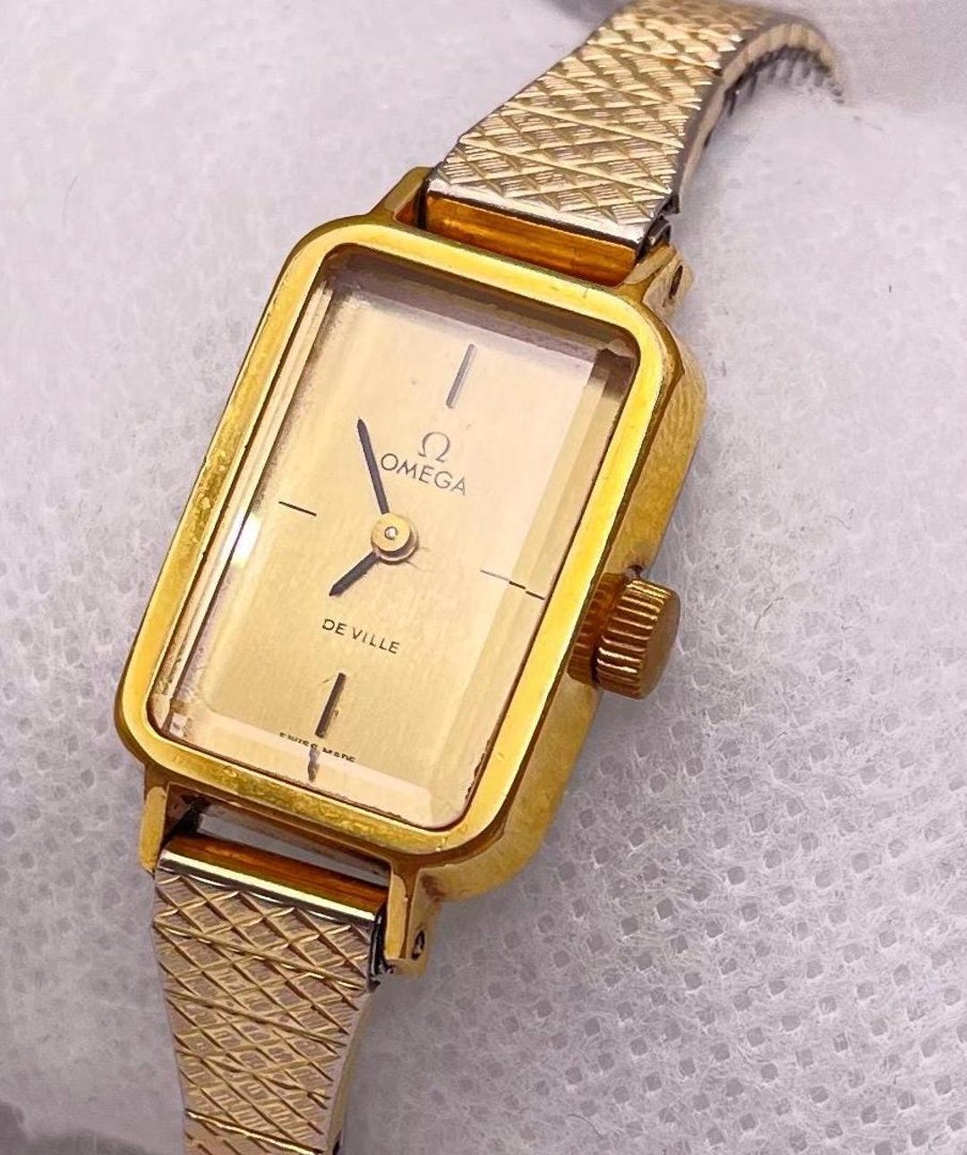 Vintage 1970s Omega “emerald” De Ville – Ref. 511.0374 | Gold