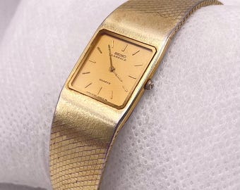 希少なヴィンテージ 1980年代 セイコー ラサール レディース 14石 超薄