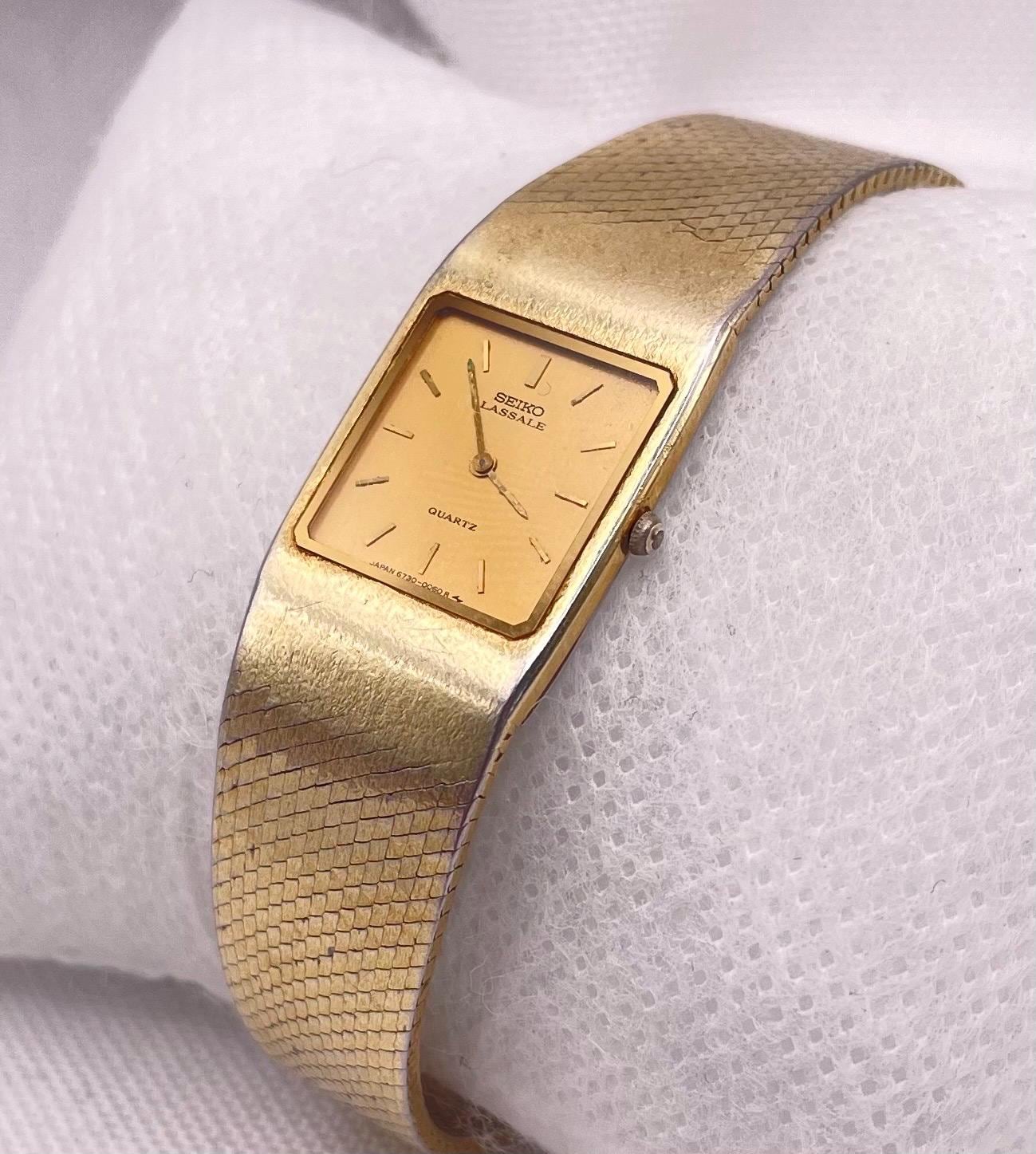 希少なヴィンテージ 1980年代 セイコー ラサール レディース 14