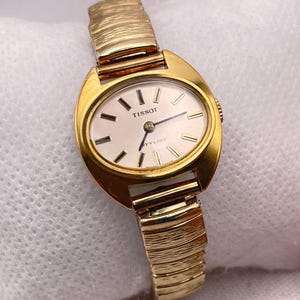 TISSOT STYLIST シルバー 手巻き レディース腕時計 451 1970s Vintage Ladies TISSOT 