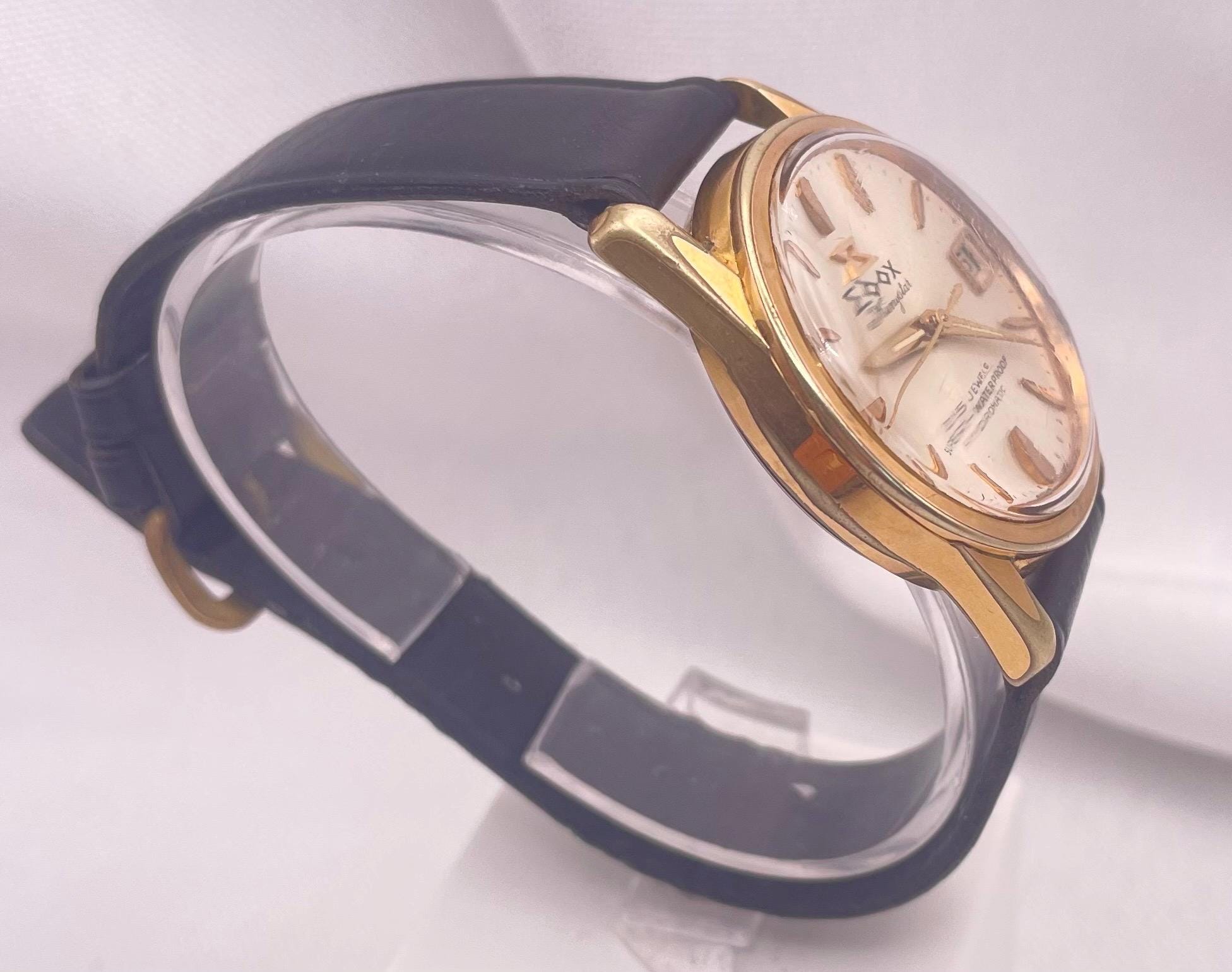 1970年代ヴィンテージ EDOX「キングスター ハイドロマチック」腕時計