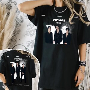 CNBLUE Voyage Into X Live Tour 2025 T-shirt, CNBLUE