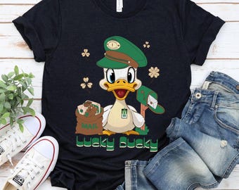 Postangestellte T-Shirt, St Patricks Day Post Hemd, Briefträger Geschenk, Postangestellte, Briefträgerin Shirt, Enten-Shirt