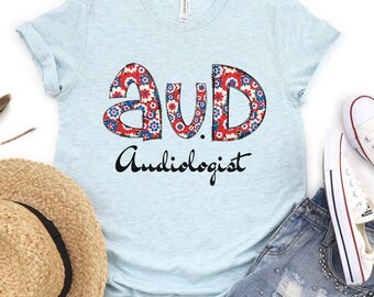 T-shirt audiologie, cadeau KNO-arts, lichtgewicht katoenen T-shirt