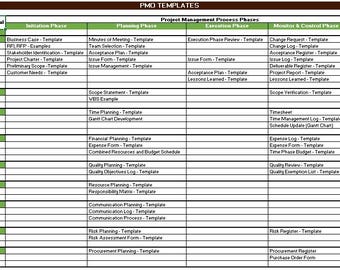 Program Management Office Templates