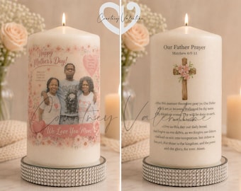 Personalized Remembrance Candle — A Meaningful Memory Keepsake for Any Special Occasion