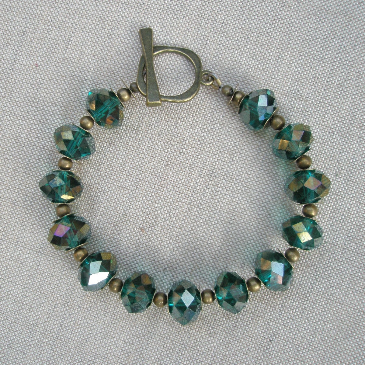 Emerald Green and Bronze Etsy