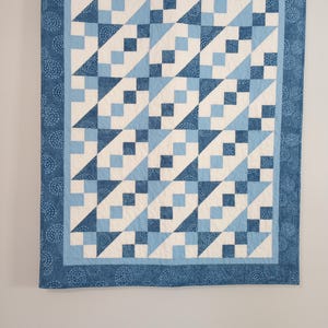 Baby Boy Blue Crib Quilt