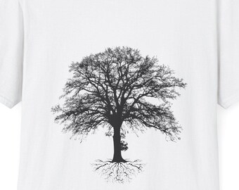 Unisex Softstyle Cotton Tree T-Shirt - Personalized Design Available