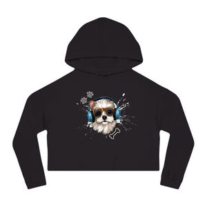 Cropped Hooded Sweatshirt | Cropped Hoodie | Cropped Hoodies | Hooded Crop Top | Aesthetic Hoodie | Customizable Personalized Custom |