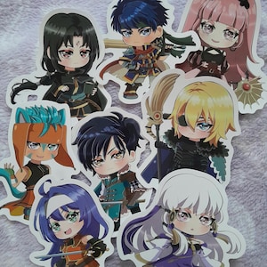 Set d'autocollants Fire Emblem 10 CM