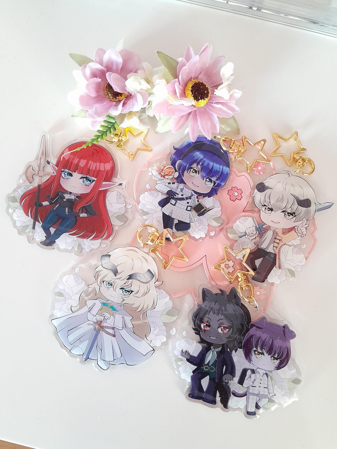 Metaphor Refantazio Charms / Keychains / 3 Inches Glitter Epoxy - Etsy