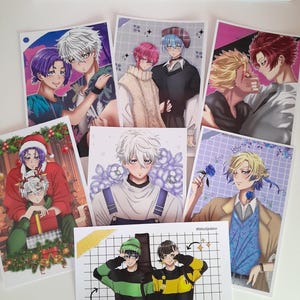 Ensemble d'impressions / cartes postales de Blue Lock