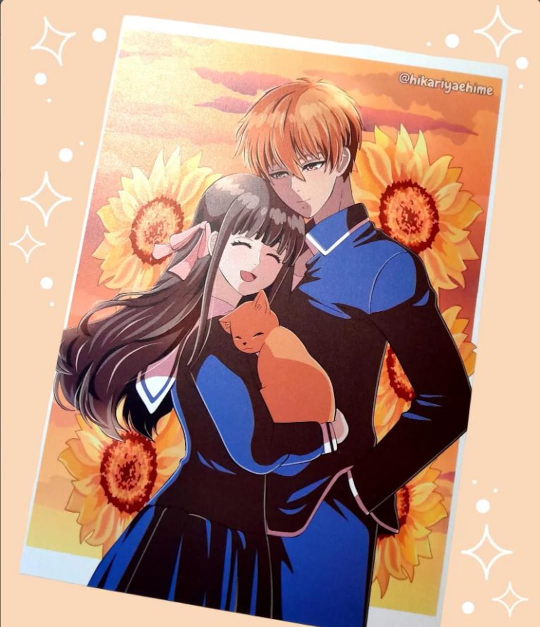 Digital Print / Fruits Basket / Kyo and Tohru - Etsy