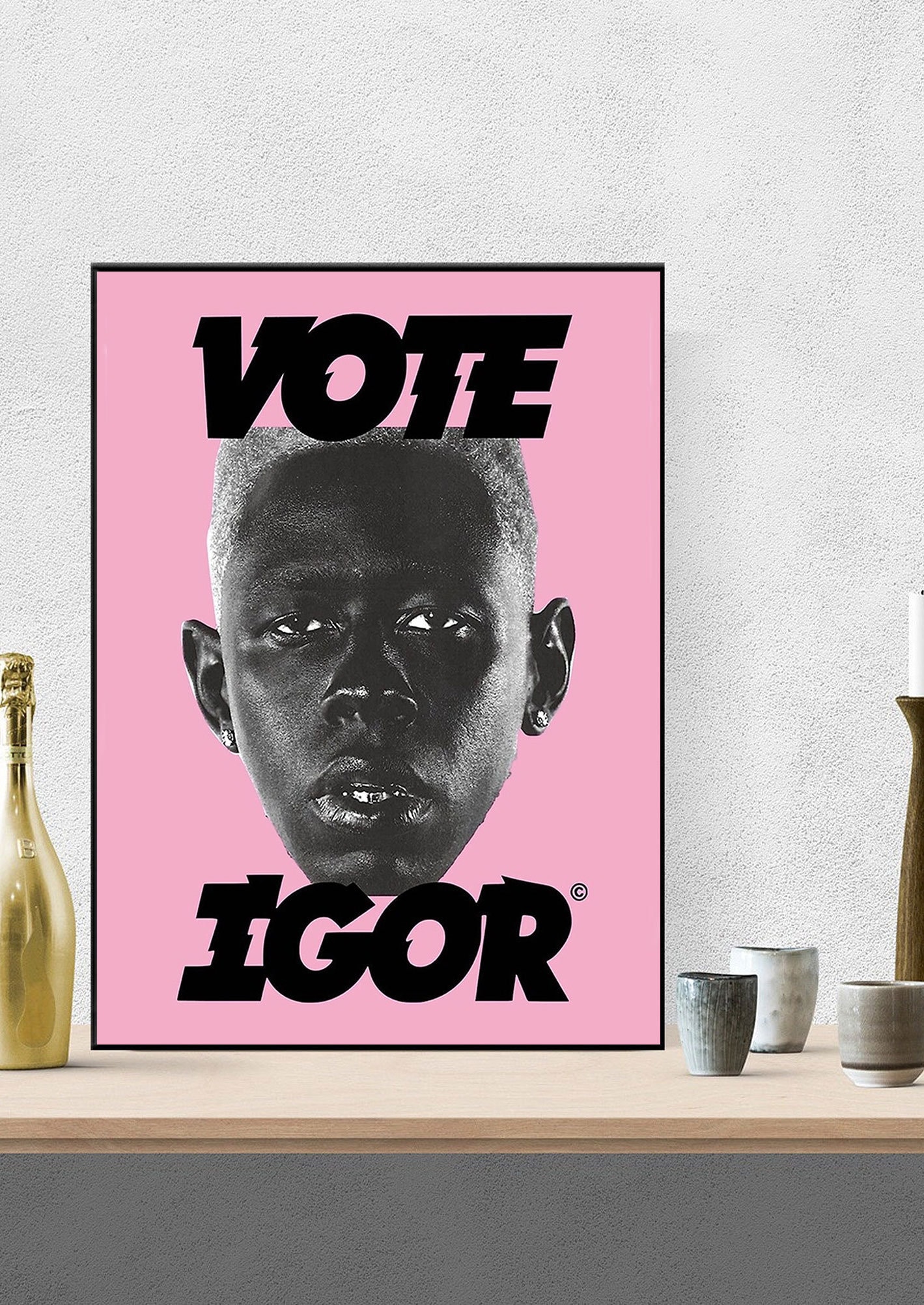 Vote Igor Poster, Tyler the Creator IGOR Illustrated Poster sold by ChaZhan  | SKU 38622866 | Printerval