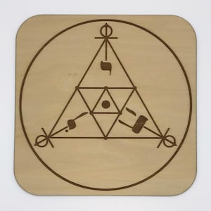 SCAP Radiästhesie Tafel - 3 mm oder 6 mm, 20 x 20 cm