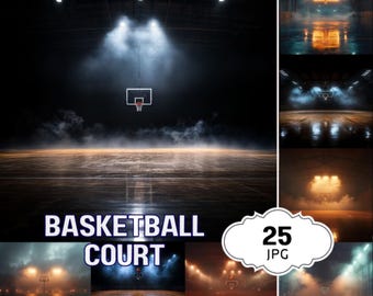 Basketball Backdrop for Photography Sports Smoke Overlay Senior Night Banner Basketball Poster Photoshop Backdrop Overlay Sports Team Poster
