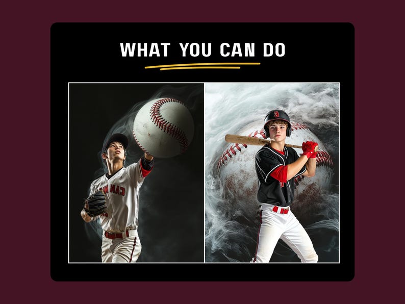 Smoky Baseball Background Sports Photography Senior Banner Background Senior Night Baseball Poster Background Baseball Player Poster Photos