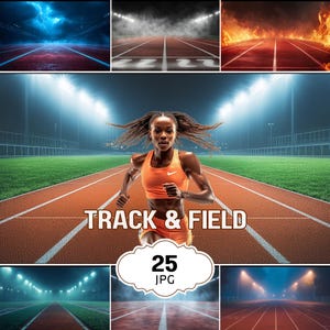 Atletiekbaan poster sportstadion achtergrond sport rook achtergrond voor senioren atletiek achtergrond sport banner foto