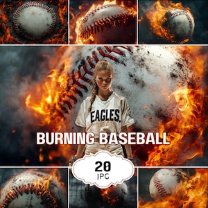 Baseball Background Fire Sports Backdrop Baseball Sports Poster Photoshop Sports Background Senior Night Baseball Banner Sports Photography