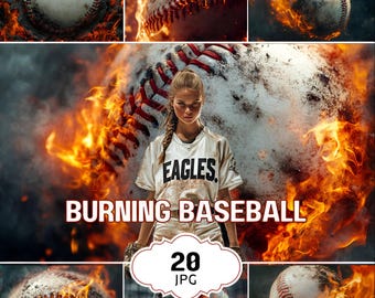 Baseball Backdrops Sports Player Poster Senior Night Banner Baseball Game Day Template Sports Photography Overlays Smoke Baseball Field
