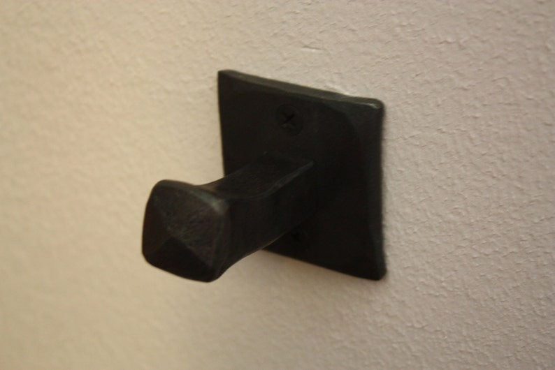 Robe Coat or Hat Hook Hand Steel Square Etsy