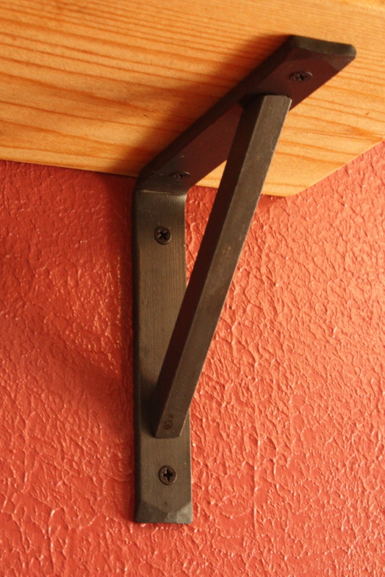 Forged Iron Shelf Brackets image 4