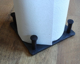 Hand Forged Paper Towel Holder.