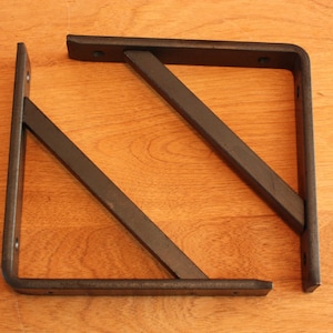 Forged Iron Shelf Brackets image 2