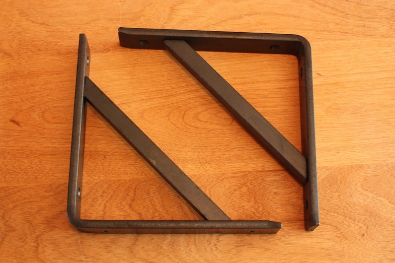 Forged Iron Shelf Brackets image 2