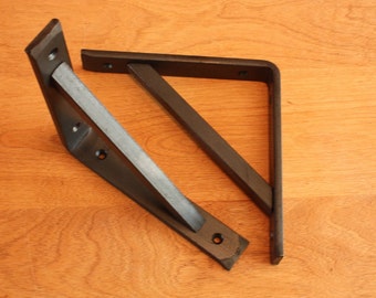 Soportes de estante de hierro forjado