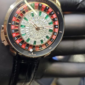 JACOB&CO | CASINO Tourbillon | Rose Gold Baguette