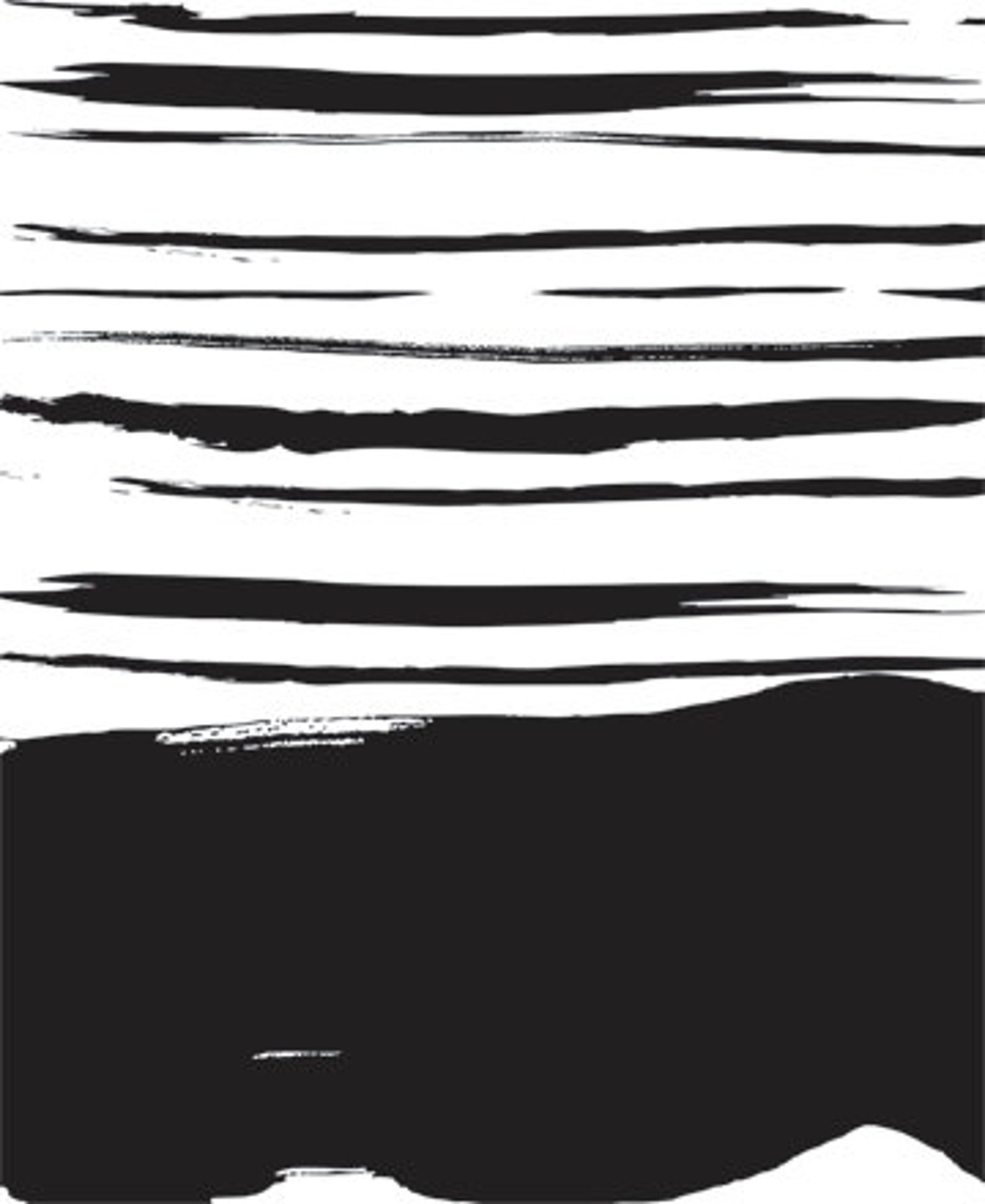 Stripes Print Minimalist Black and White Stripes Print Etsy