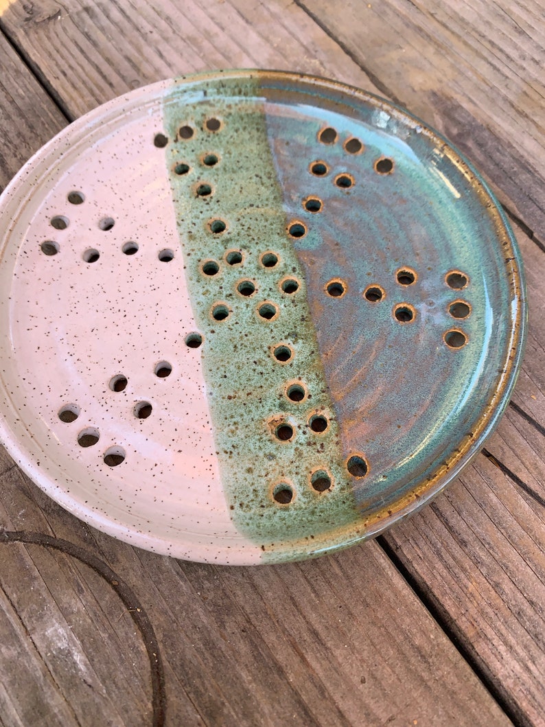 Berry Plate Berry Bowl Colander Strainer Etsy