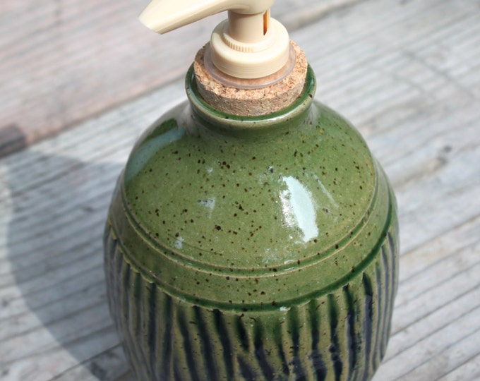 Handmade Ceramic Soap Dispenser Pump Dispenser Lotion Etsy