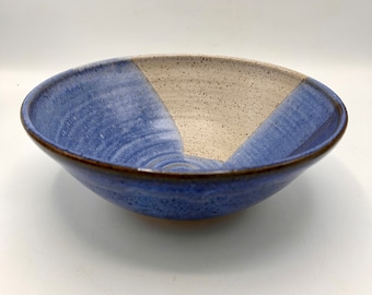 Ceramic Salad bowl, Sode Bowl, Utility Bowl  in beautiful cornflower blues