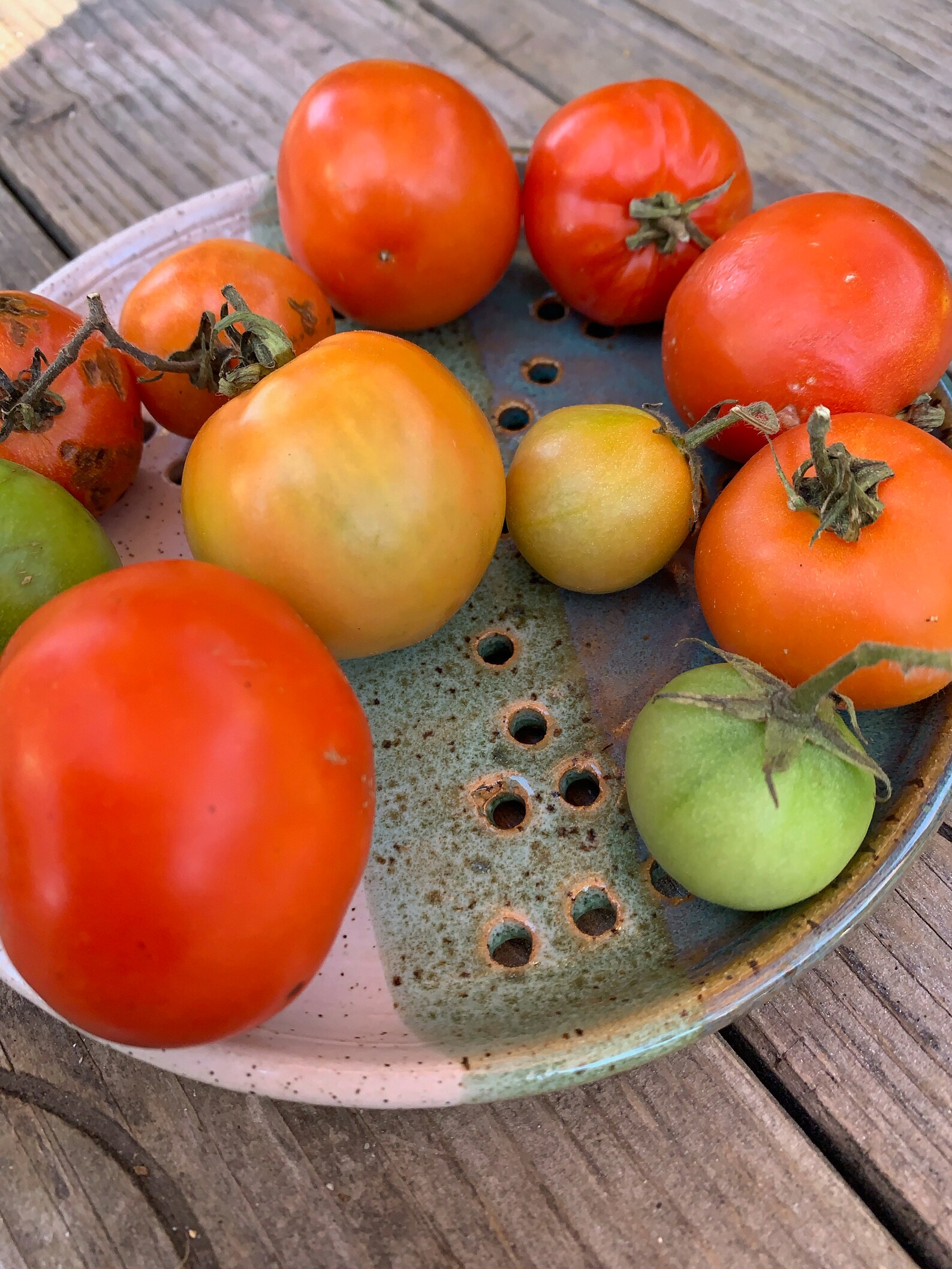 Berry Plate Berry Bowl Colander Strainer Etsy