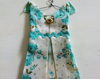 robe pliée Hankie vintage
