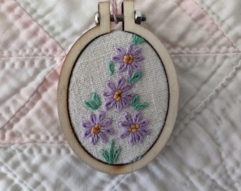 Mini cercle à broder vintage vintage